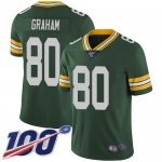 Nike Packers #80 Jimmy Graham Green Team Color Men's Stitched NFL 100th Season Vapor Limited Jersey