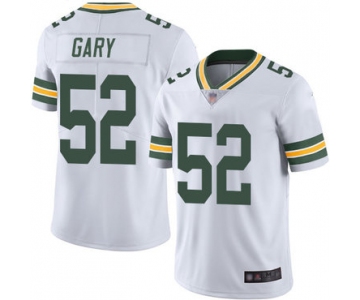 Packers #52 Rashan Gary White Men's Stitched Football Vapor Untouchable Limited Jersey