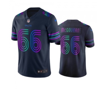 Dallas Cowboys #66 Connor Mcgovern Navy Vapor Limited City Edition NFL Jersey