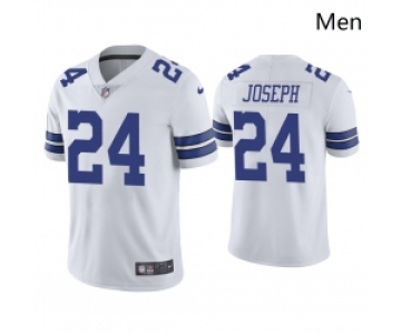 Men Dallas Cowboys 24 Kelvin Joseph Dallas Cowboys Vapor Limited White Jersey