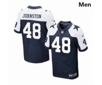 Men Dallas Cowboys #48 Daryl Johnston Nike Thanksgivens Limited Jersey