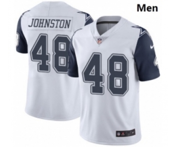 Men Dallas Cowboys Daryl Johnston 84 Nike Rush Limited Jersey