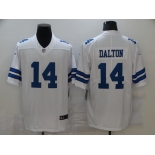 Men's Dallas Cowboys #14 Andy Dalton White 2020 NEW Vapor Untouchable Stitched NFL Nike Limited Jersey