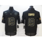 Men's Dallas Cowboys #19 Amari Cooper Black 2020 Salute To Service Stitched NFL Nike Limited Jersey