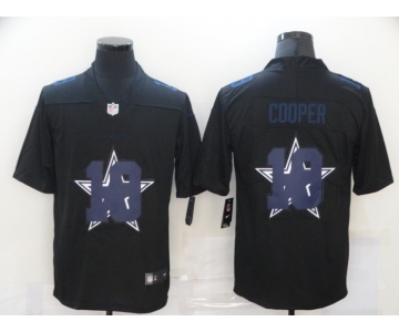 Men's Dallas Cowboys #19 Amari Cooper Black 2020 Shadow Logo Vapor Untouchable Stitched NFL Nike Limited Jersey