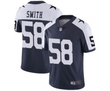 Men's Dallas Cowboys #58 Aldon Smith Limited Navy Alternate Vapor Untouchable Jersey