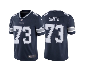 Men's Dallas Cowboys #73 Tyler Smith Navy Vapor Limited Stitched Jersey