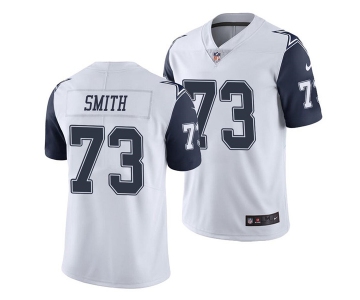 Men's Dallas Cowboys #73 Tyler Smith White Color Rush Limited Stitched Jersey