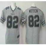 Men's Dallas Cowboys #82 Jason Witten Nike Gray Gridiron 2015 NFL Gray Limited Jersey