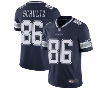 Men's Dallas Cowboys #86 Dalton Schultz Navy Vapor Untouchable Limited Stitched NFL Jersey