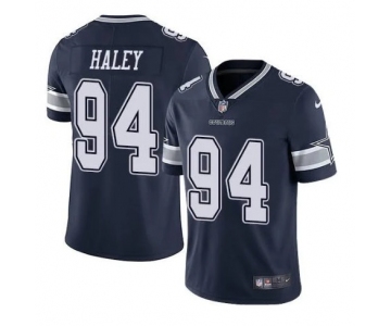 Men's Dallas Cowboys #94 Charles Haley Navy Vapor Untouchable Limited Stitched Jersey