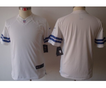 Men's Nike Dallas Cowboys Blank White Limited Jersey