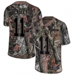 Nike Cowboys #11 Cole Beasley Camo Men's Stitched NFL Limited Rush Realtree Jersey