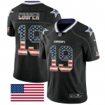 Nike Cowboys 19 Amari Cooper Black USA Flag Fashion Color Rush Limited Jersey