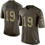 Nike Cowboys #19 Brice Butler Green Men's Stitched NFL Limited Salute To Service Jersey