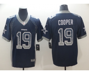 Nike Cowboys #19 Brice Cooper Navy Blue Team Color Men's Stitched NFL Limited Jersey