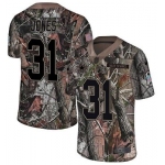 Nike Cowboys #31 Byron Jones Camo Men's Stitched NFL Limited Rush Realtree Jersey