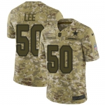 Nike Cowboys #50 Sean Lee Camo Men's Stitched NFL Limited 2018 Salute To Service Jersey