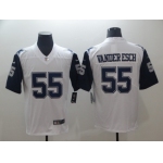 Nike Cowboys #55 Rolando VandereschWhite Men's Stitched NFL Limited Rush Jersey