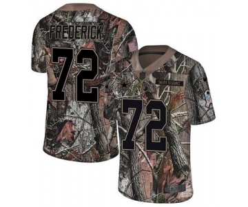 Nike Cowboys #72 Travis Frederick Camo Men's Stitched NFL Limited Rush Realtree Jersey