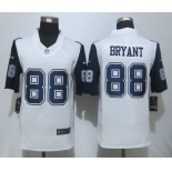 Nike Cowboys 88 Dez Bryant White Color Rush Limited Jersey