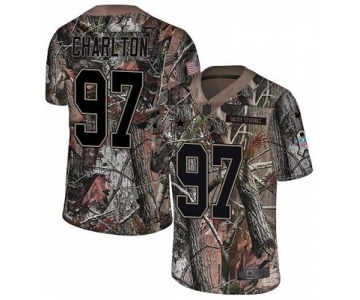 Nike Cowboys #97 Taco Charlton Camo Men's Stitched NFL Limited Rush Realtree Jersey