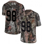 Nike Cowboys #98 Tyrone Crawford Camo Men's Stitched NFL Limited Rush Realtree Jersey