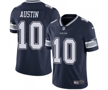 Nike Dallas Cowboys #10 Tavon Austin Navy Blue Team Color Men's Stitched NFL Vapor Untouchable Limited Jersey