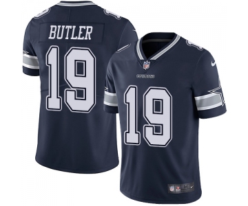 Nike Dallas Cowboys #19 Brice Butler Navy Blue Team Color Men's Stitched NFL Vapor Untouchable Limited Jersey