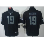 Nike Dallas Cowboys #19 Miles Austin Black Impact Limited Jersey