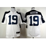 Nike Dallas Cowboys #19 Miles Austin White Thanksgiving Limited Jersey