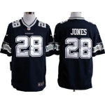 Nike Dallas Cowboys #28 Felix Jones Blue Limited Jersey