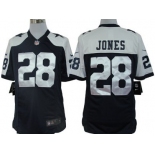 Nike Dallas Cowboys #28 Felix Jones Blue Thanksgiving Limited Jersey