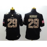 Nike Dallas Cowboys #29 DeMarco Murray Salute to Service Black Limited Jersey