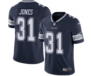 Nike Dallas Cowboys #31 Byron Jones Navy Blue Team Color Men's Stitched NFL Vapor Untouchable Limited Jersey