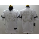 Nike Dallas Cowboys #33 Tony Dorsett Platinum White Limited Jersey