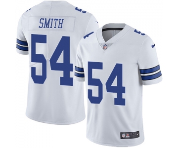 Nike Dallas Cowboys #54 Jaylon Smith White Men's Stitched NFL Vapor Untouchable Limited Jersey