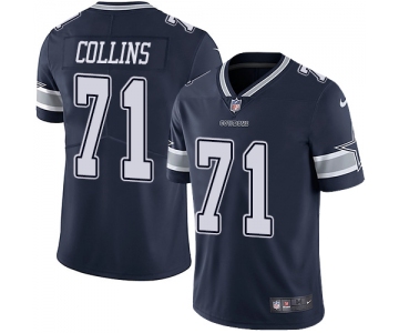 Nike Dallas Cowboys #71 La'el Collins Navy Blue Team Color Men's Stitched NFL Vapor Untouchable Limited Jersey