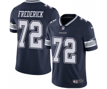 Nike Dallas Cowboys #72 Travis Frederick Navy Blue Team Color Men's Stitched NFL Vapor Untouchable Limited Jersey