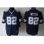 Nike Dallas Cowboys #82 Jason Witten Blue Limited Jersey