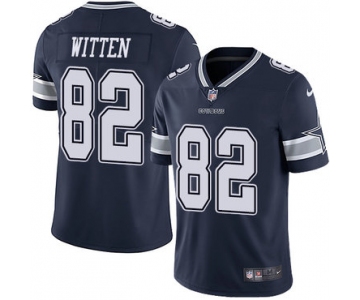 Nike Dallas Cowboys #82 Jason Witten Navy Blue Team Color Men's Stitched NFL Vapor Untouchable Limited Jersey