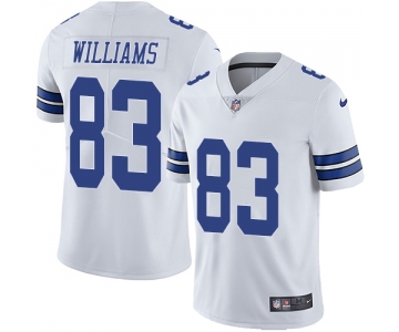 Nike Dallas Cowboys #83 Terrance Williams White Men's Stitched NFL Vapor Untouchable Limite Jersey