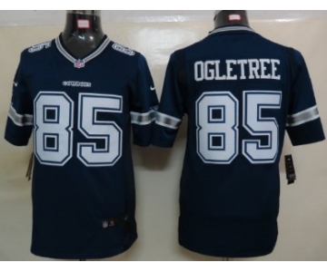 Nike Dallas Cowboys #85 Kevin Ogletree Blue Limited Jersey