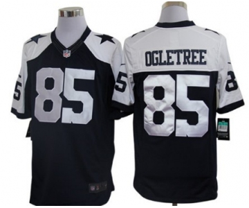 Nike Dallas Cowboys #85 Kevin Ogletree Blue Thanksgiving Limited Jersey