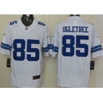 Nike Dallas Cowboys #85 Kevin Ogletree White Limited Jersey