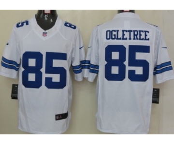 Nike Dallas Cowboys #85 Kevin Ogletree White Limited Jersey