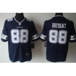 Nike Dallas Cowboys #88 Dez Bryant Blue Limited Jersey