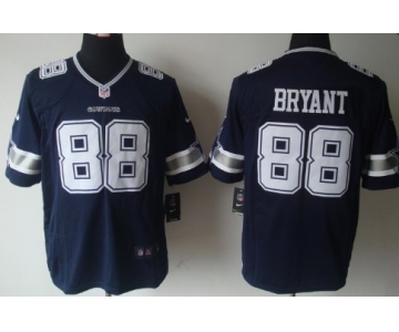 Nike Dallas Cowboys #88 Dez Bryant Blue Limited Jersey