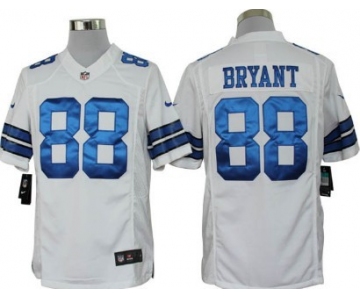 Nike Dallas Cowboys #88 Dez Bryant White Limited Jersey