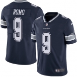 Nike Dallas Cowboys #9 Tony Romo Navy Blue Team Color Men's Stitched NFL Vapor Untouchable Limited Jersey